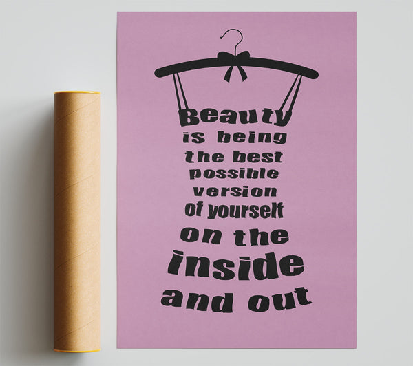 Beauty Is Being Poster
