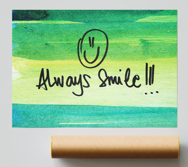 Always Smile Poster