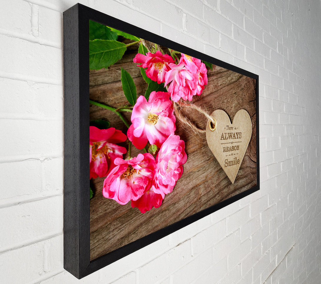  A Canvas Print of Reason To Smile Canvas Wall Art
