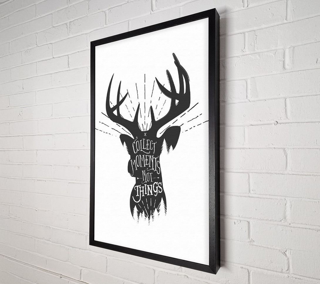  A Canvas Print of Collect Moments Not Things 2 Canvas Art