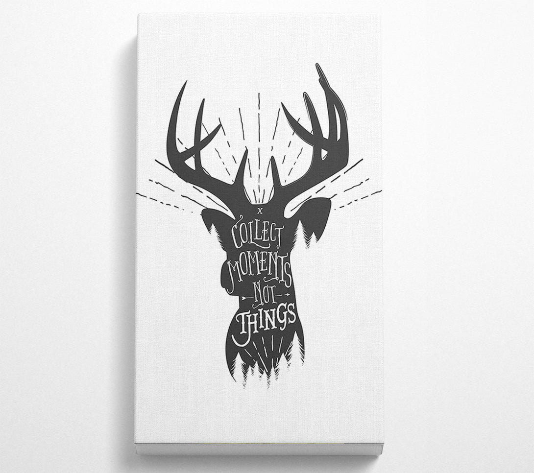  A Canvas Print of Collect Moments Not Things 2 Canvas Art