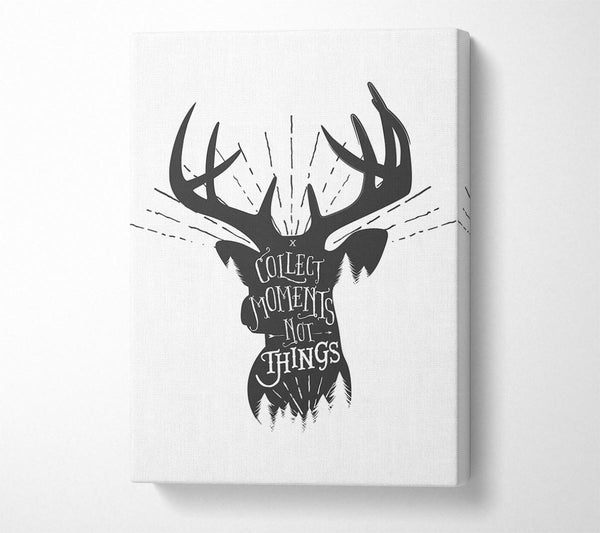  A Canvas Print of Collect Moments Not Things 2 Canvas Art
