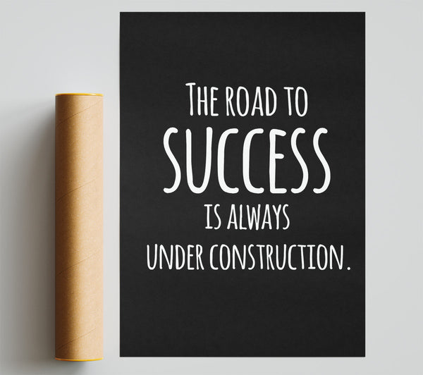 The Road To Success Poster