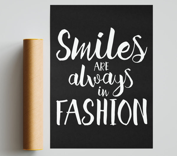 Smiles Are Always In Fashion 3 Giclee Print