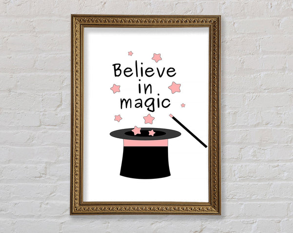 Believe In Magic Framed Print