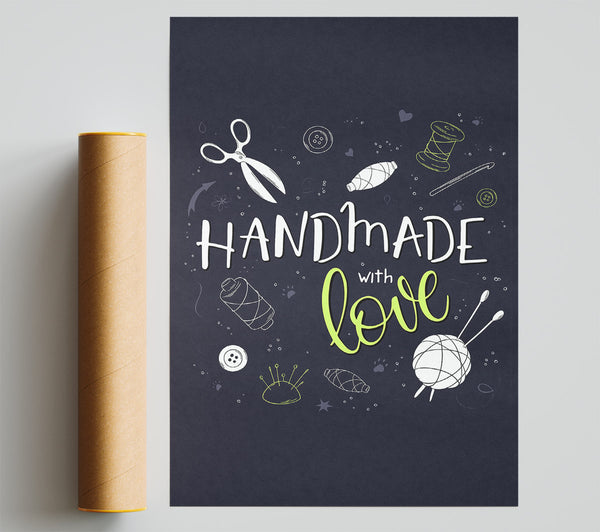 Handmade With Love Giclee Print