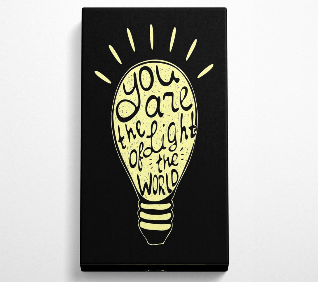  A Canvas Print of You Are The Light Canvas Art