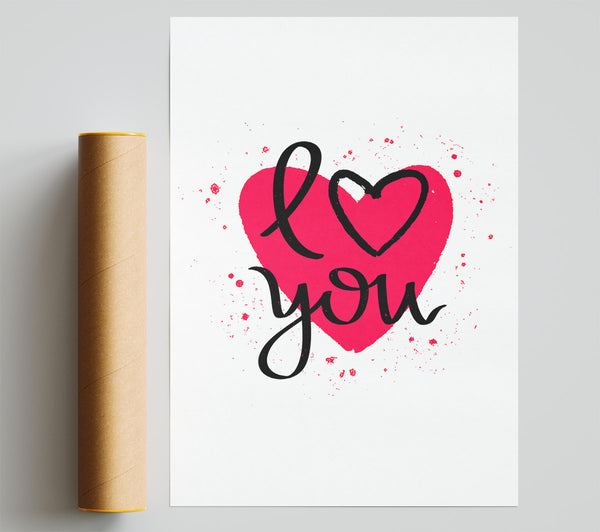 Love You 3 Giclee Print