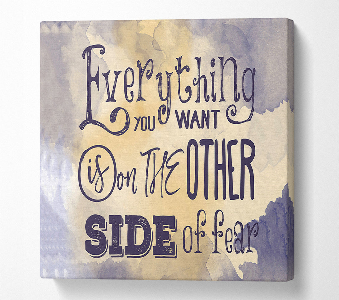  A Canvas Print of Everything You Want 2 Canvas Print