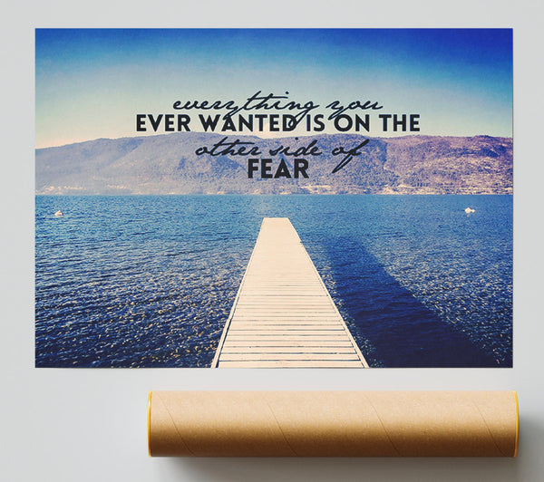 Everything You Want Fear Poster