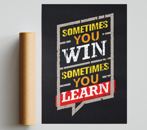 Sometimes You Win 2 Poster