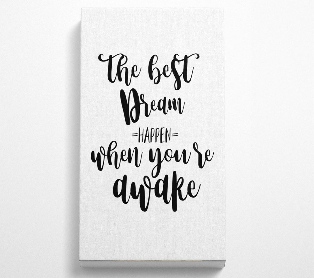  A Canvas Print of The Best Dream Canvas Print