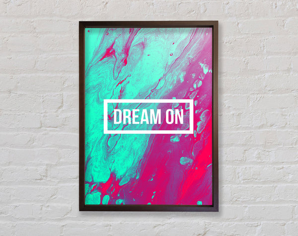 Dream On Framed Print