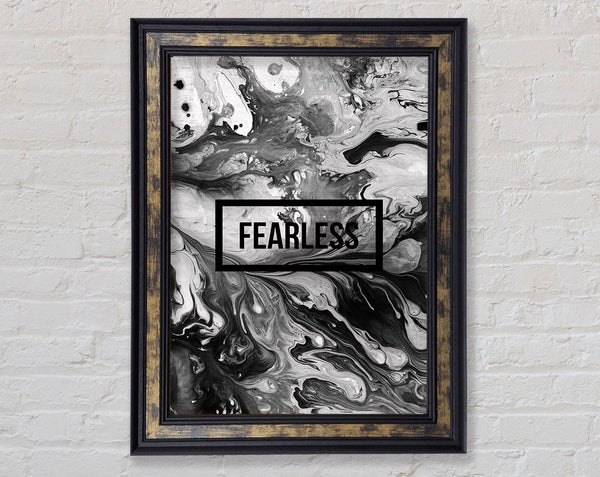 Fearless Framed Print
