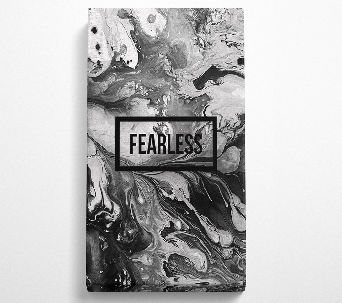  A Canvas Print of Fearless Canvas Wall Art