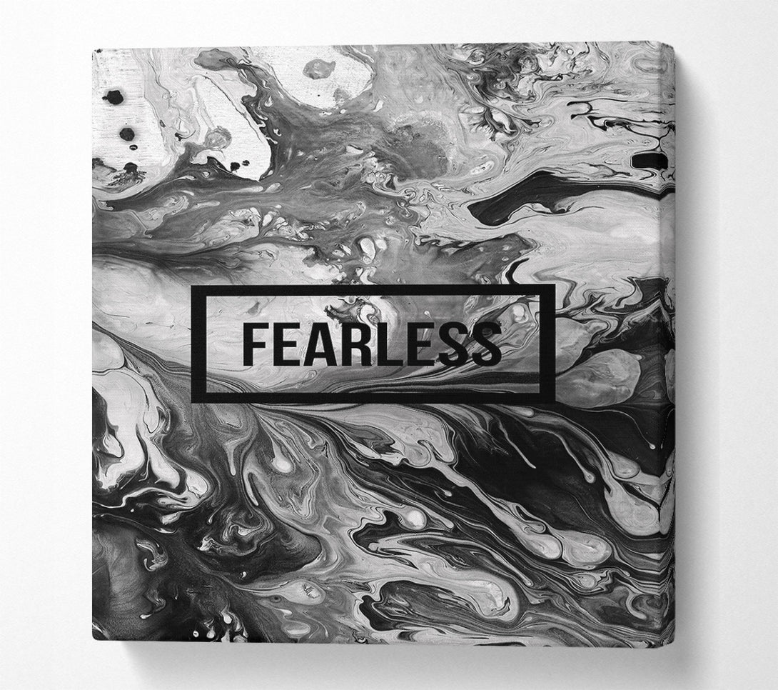  A Canvas Print of Fearless Canvas Wall Art