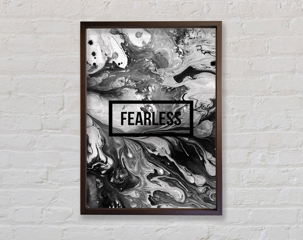 Fearless Framed Print
