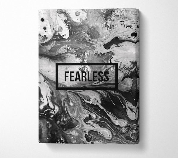  A Canvas Print of Fearless Canvas Wall Art