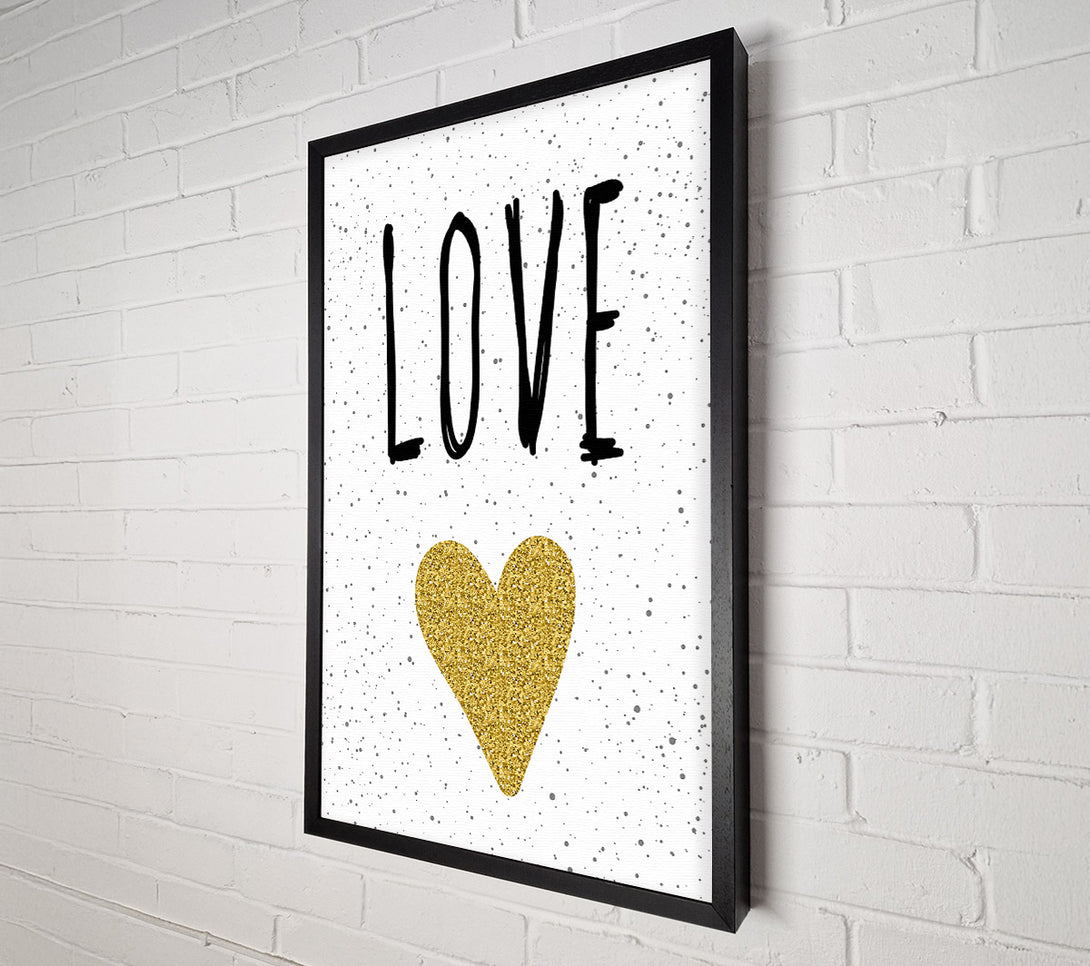  A Canvas Print of Love Canvas Art