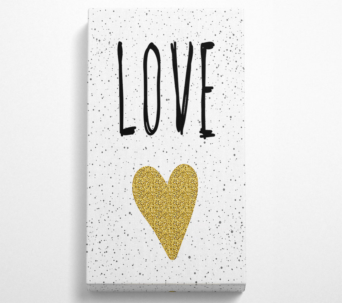  A Canvas Print of Love Canvas Art