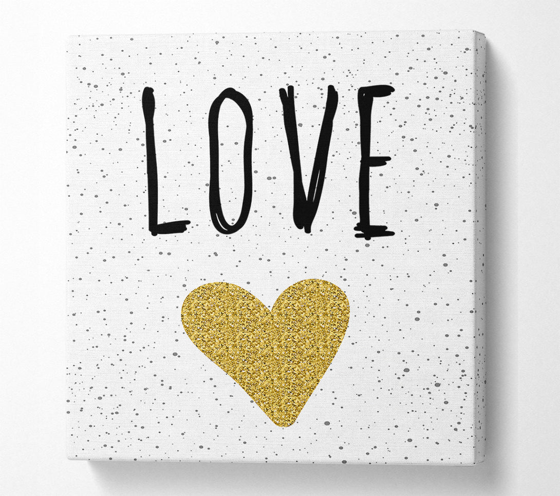  A Canvas Print of Love Canvas Art