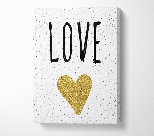  A Canvas Print of Love Canvas Art