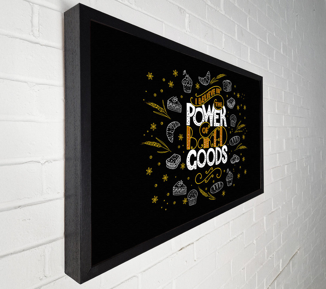  A Canvas Print of I Believe In The Power Canvas Print