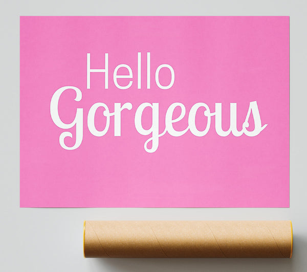 Hello Gergeous 2 Giclee Print