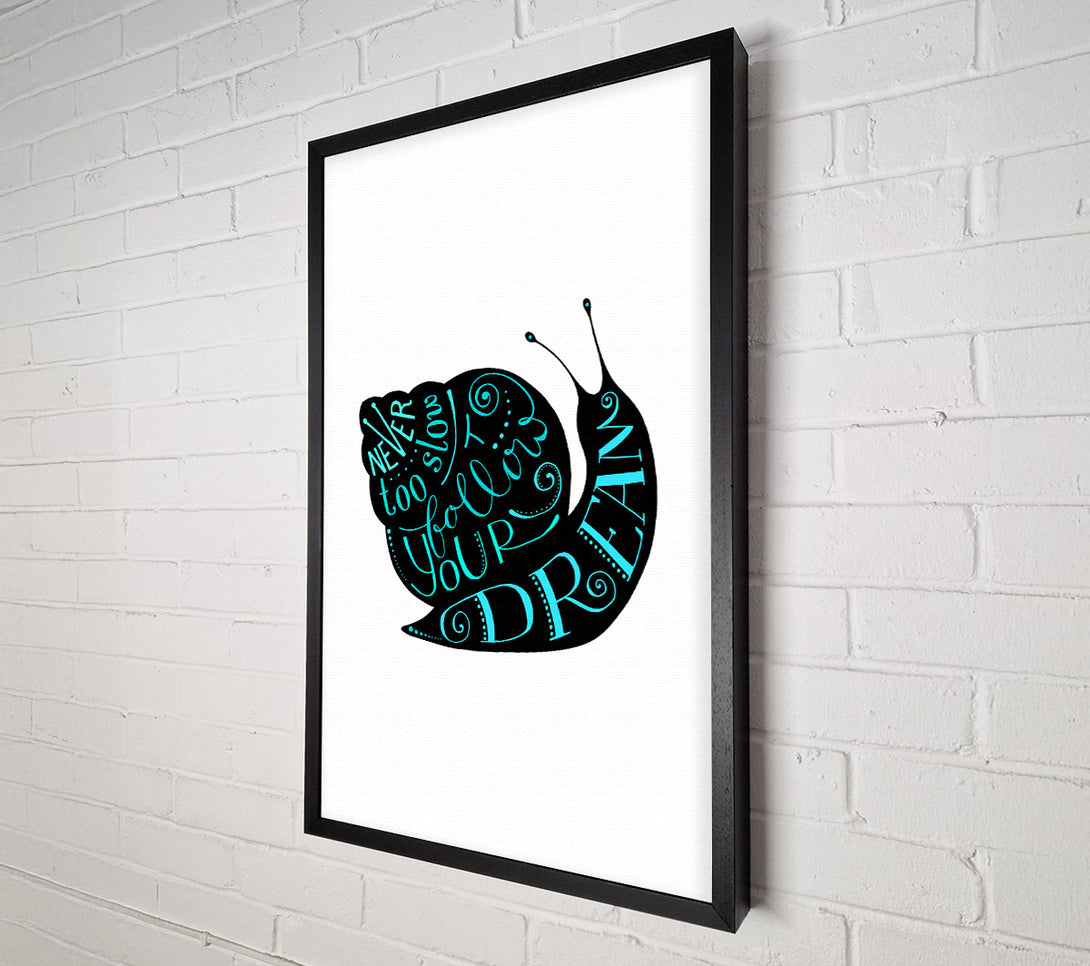  A Canvas Print of Never Too Slow Canvas Art