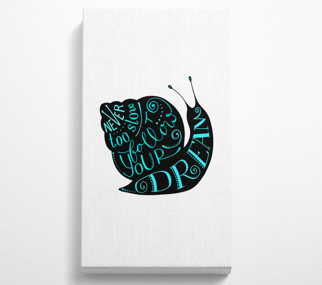  A Canvas Print of Never Too Slow Canvas Art