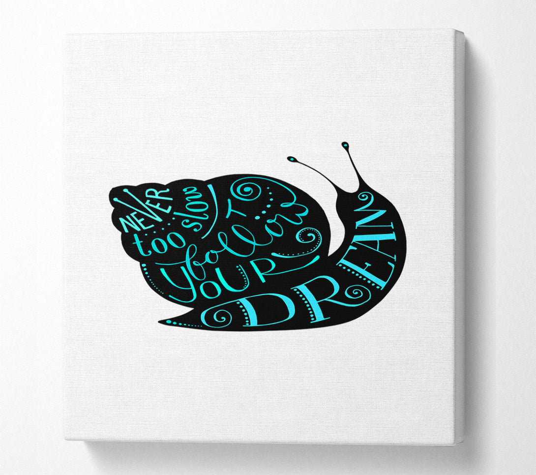  A Canvas Print of Never Too Slow Canvas Art