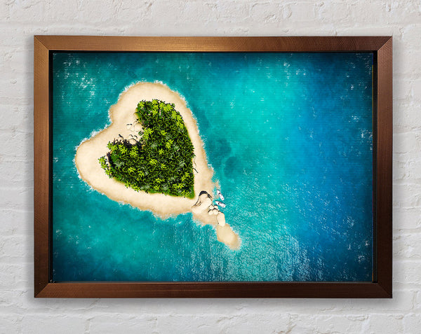 Love Island 2 Framed Print