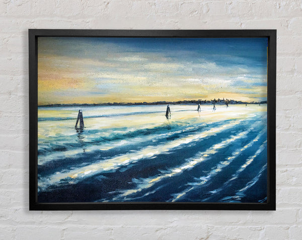 Ocean Blues 1 Framed Print