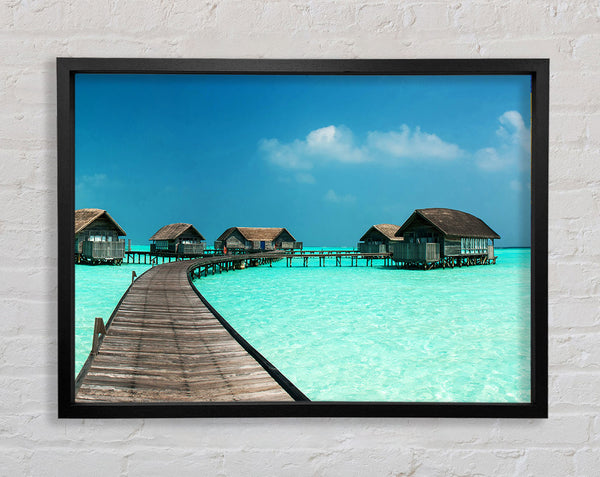 Honeymoon Retreat Framed Print