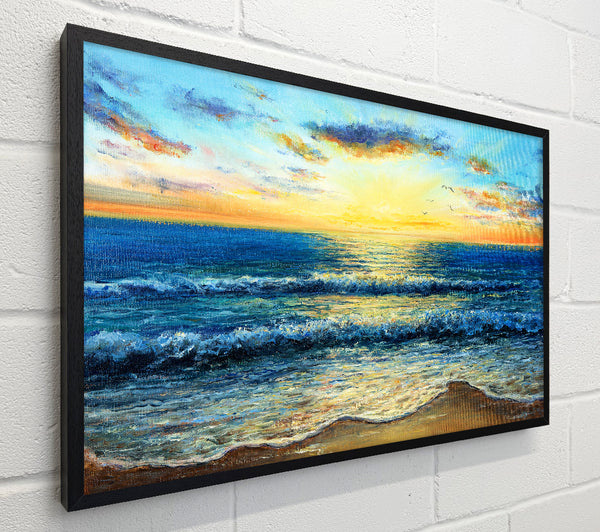 Painting Of The Perfect Sunset