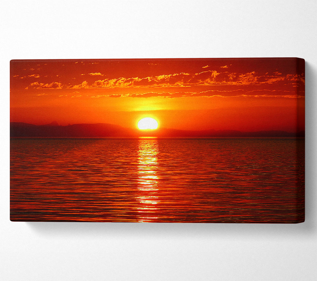  A Canvas Print of Red Paradise Canvas Art