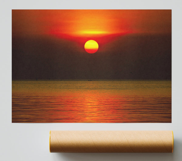 Perfect Sun Glow Poster
