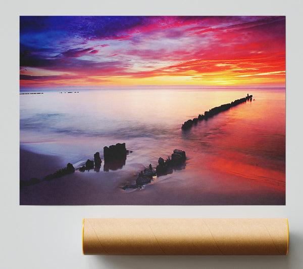 Tranquil Ocean Print