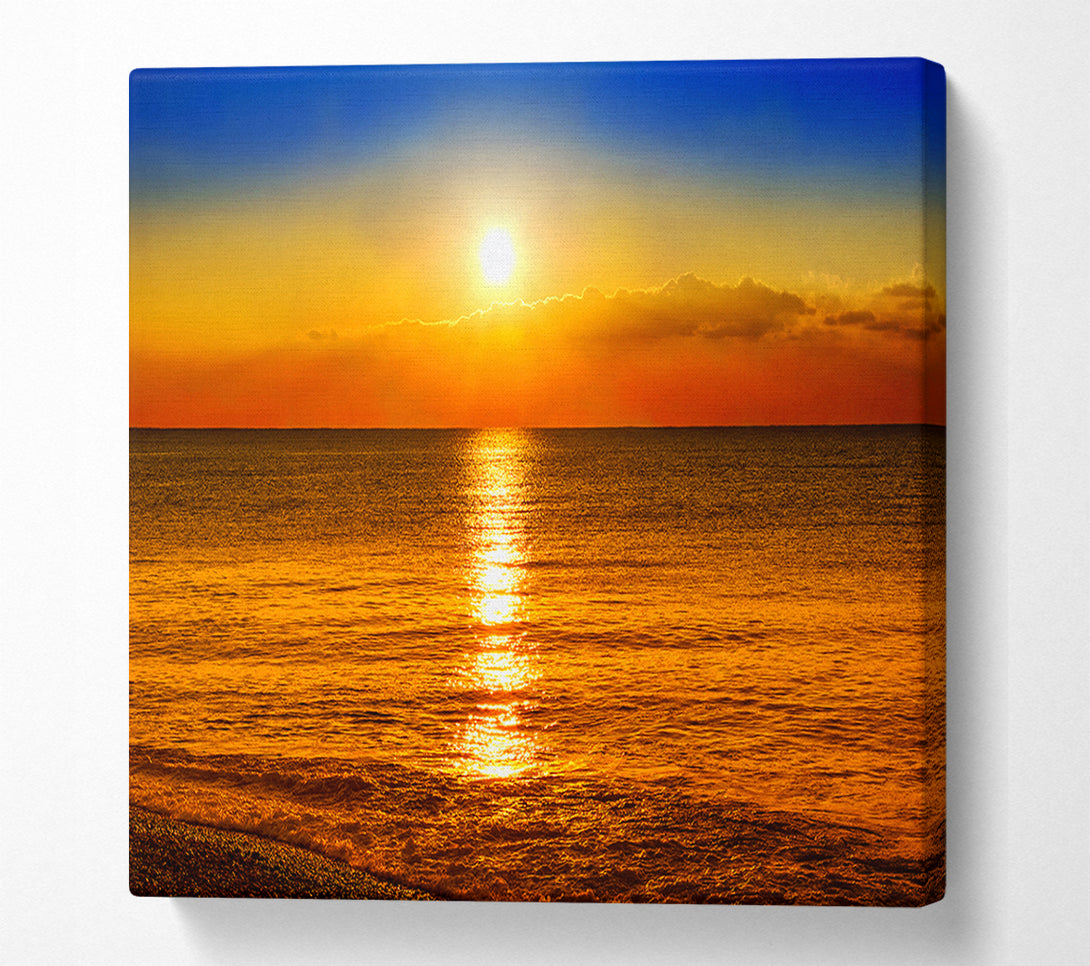  A Canvas Print of Perfect Sun Sparkle Canvas Wall Art