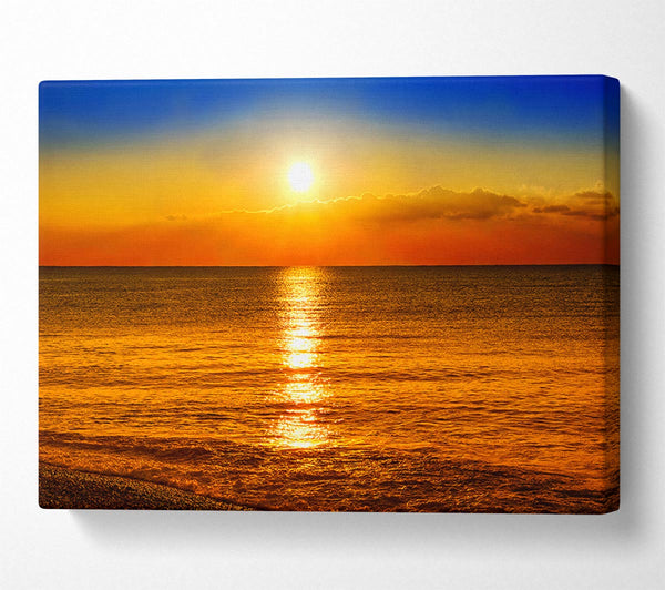  A Canvas Print of Perfect Sun Sparkle Canvas Wall Art