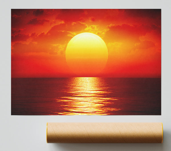 Fire Glow 2 Print
