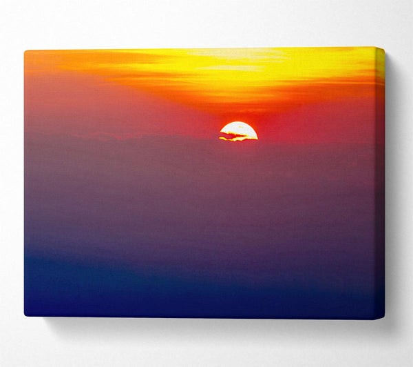  A Canvas Print of As The Sun Falls Canvas Art