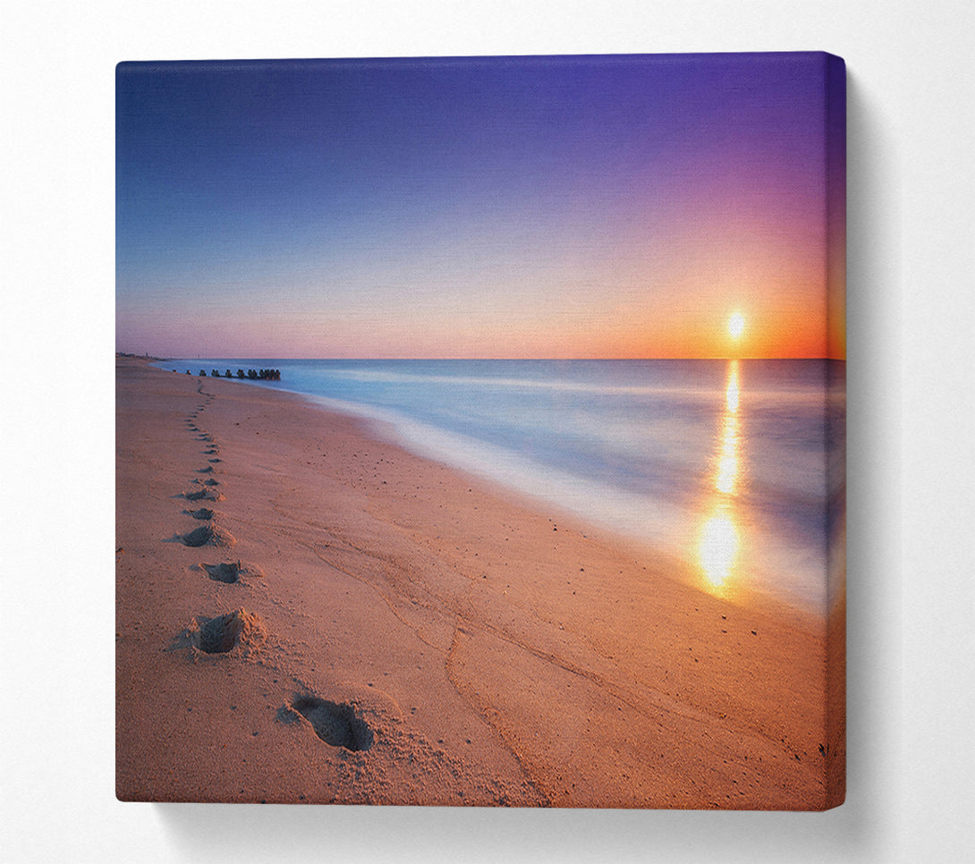  A Canvas Print of Walk Of Love Canvas Wall Art