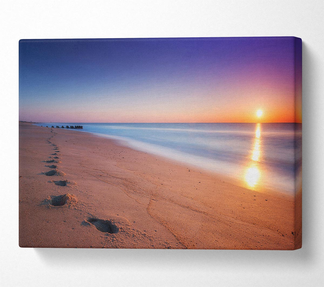  A Canvas Print of Walk Of Love Canvas Wall Art