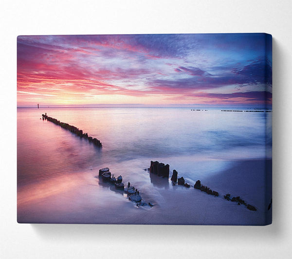  A Canvas Print of Tranquil Skies Canvas Wall Art