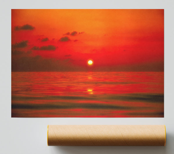 Perfect Red Sky Giclee Print