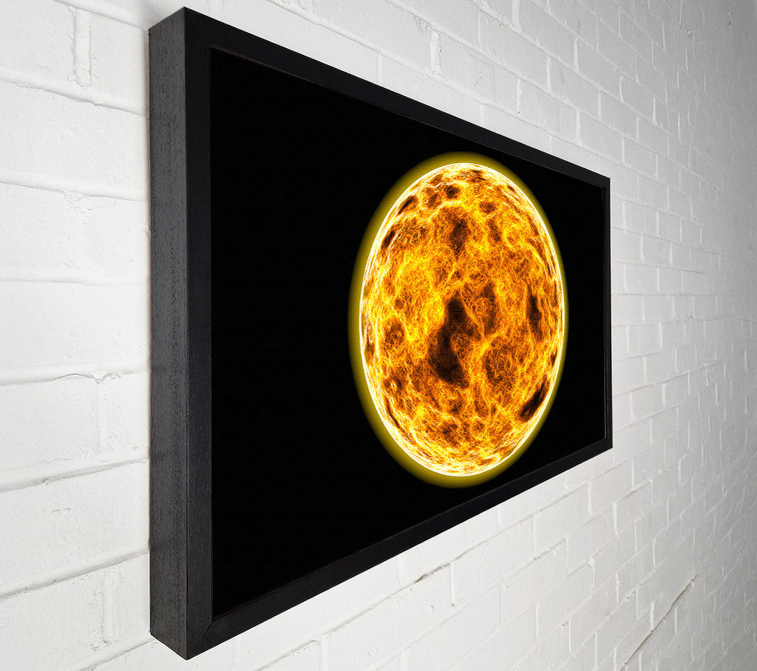  A Canvas Print of The Core Of The Blazing Sun Canvas Wall Art