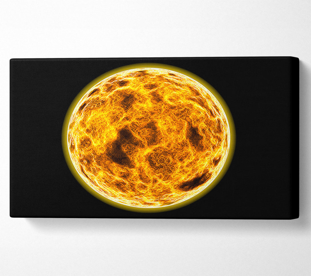  A Canvas Print of The Core Of The Blazing Sun Canvas Wall Art
