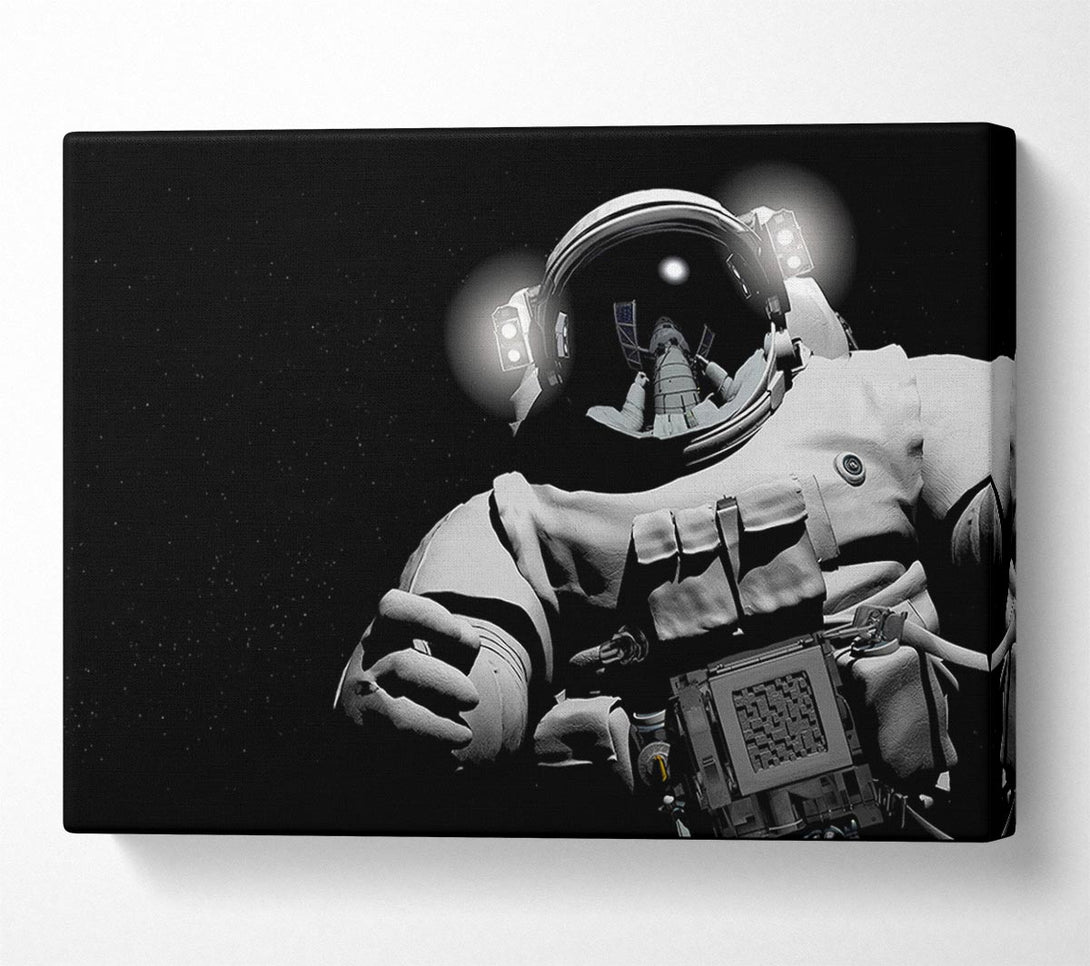  A Canvas Print of Spaceman Canvas Art