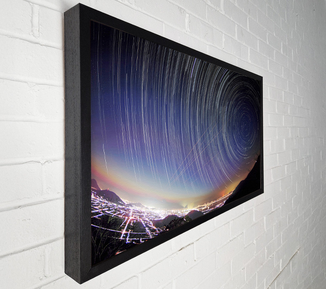 A Canvas Print of Speed Of Light Canvas Print